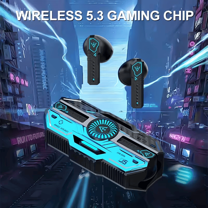 Wireless Gaming Headphones with Noise-Canceling